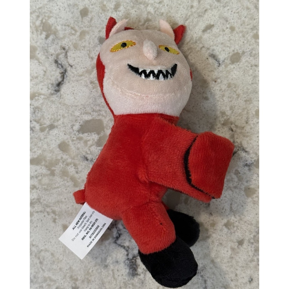 Disney Nightmare Before Christmas Lock Red Devil Slap Bracelet Wrist Cuff Wrap